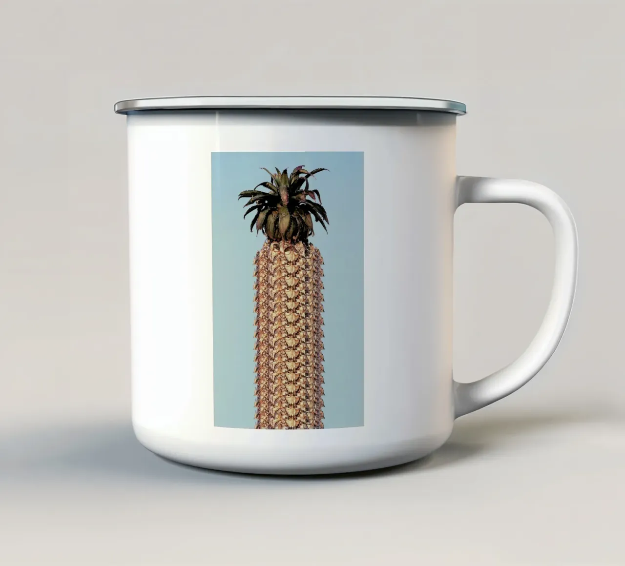 Pineapple tazza in smalto da Ballack Art House
