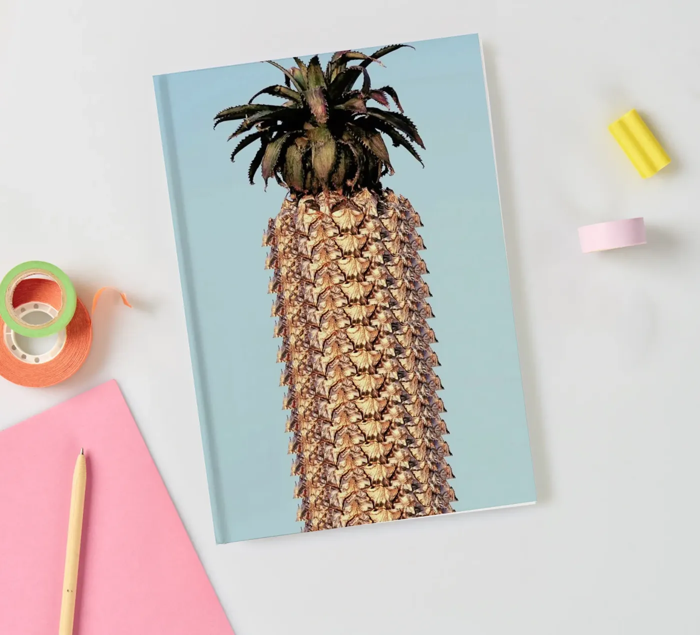 Pineapple notebook by Ballack Art House