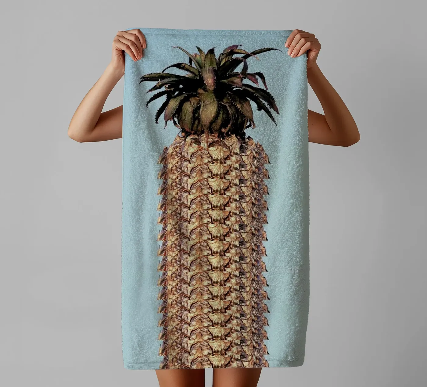 Pineapple towel by Ballack Art House