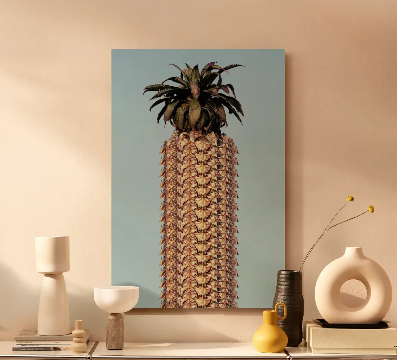 Pineapple forex plate by Ballack Art House