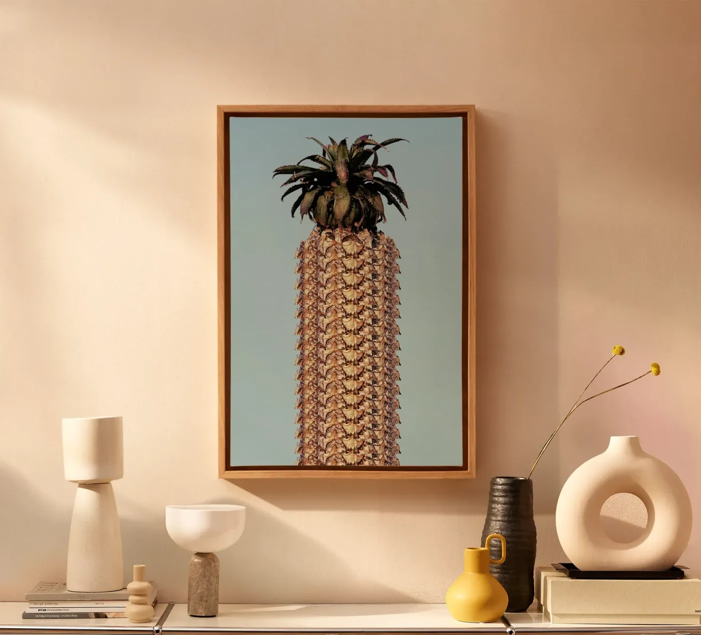 Pineapple canvas van Ballack Art House