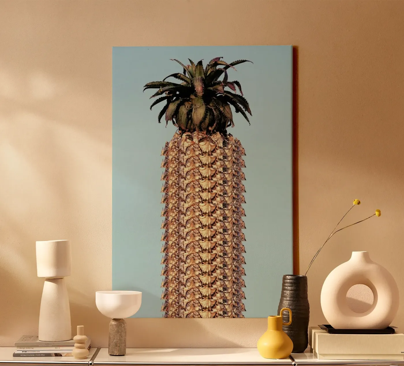 Pineapple canvas van Ballack Art House