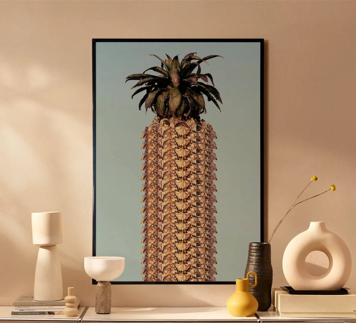 Pineapple poster by Ballack Art House