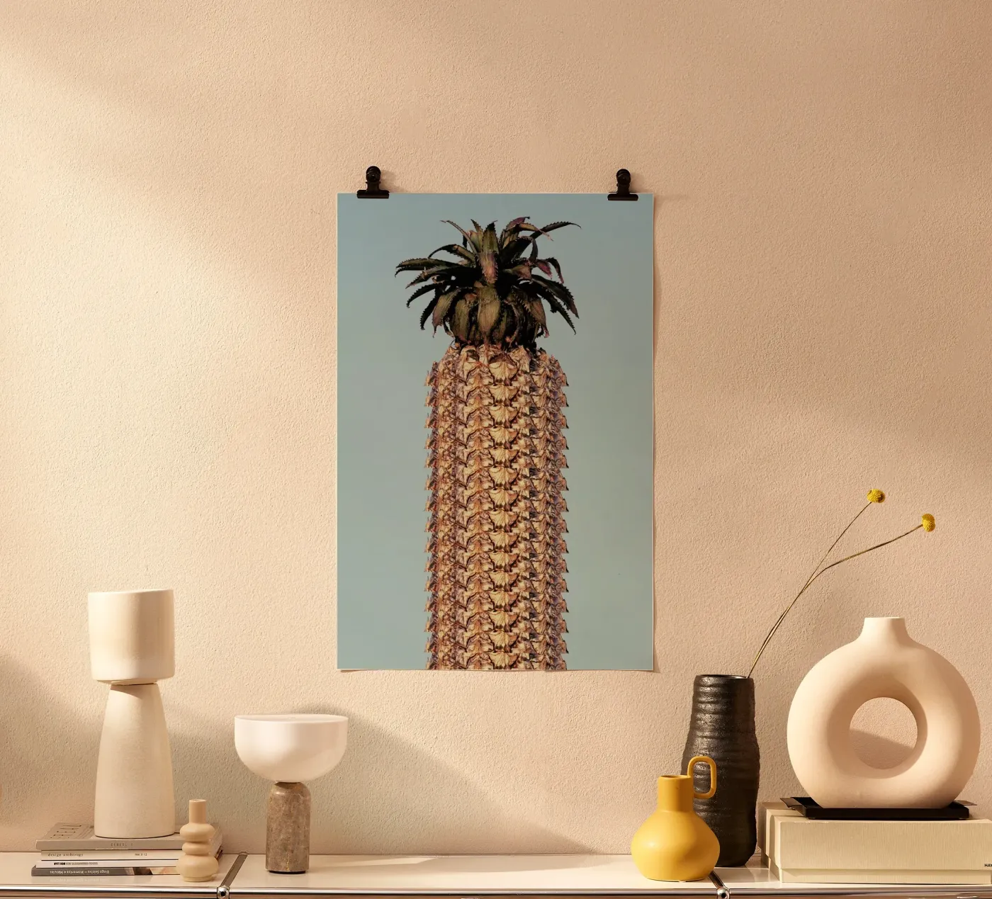 Pineapple poster by Ballack Art House