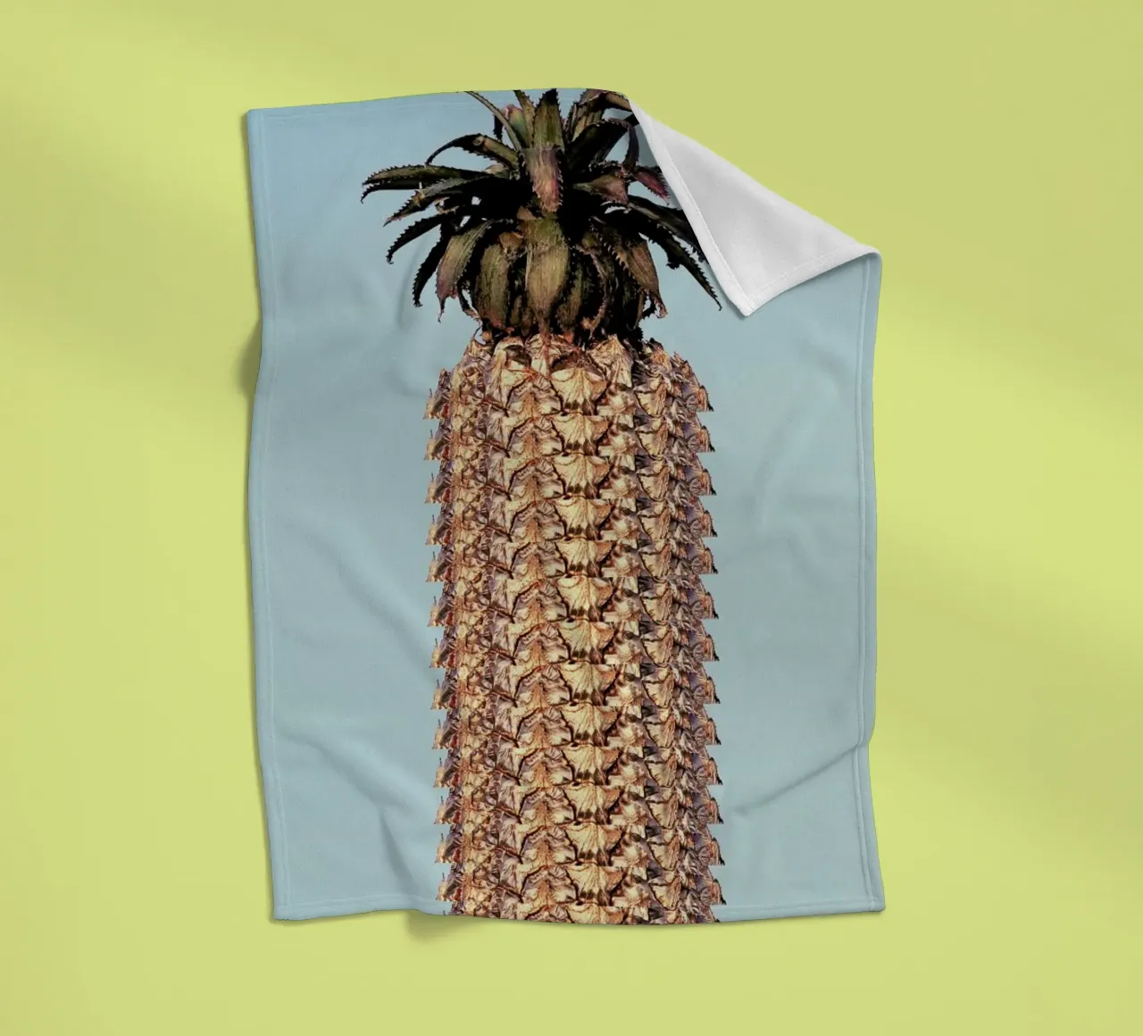 Pineapple fleecedeken van Ballack Art House