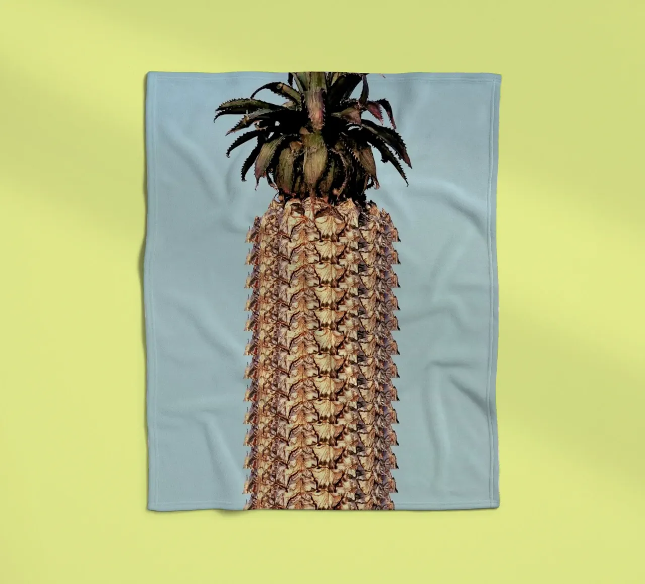 Pineapple fleecedeken van Ballack Art House