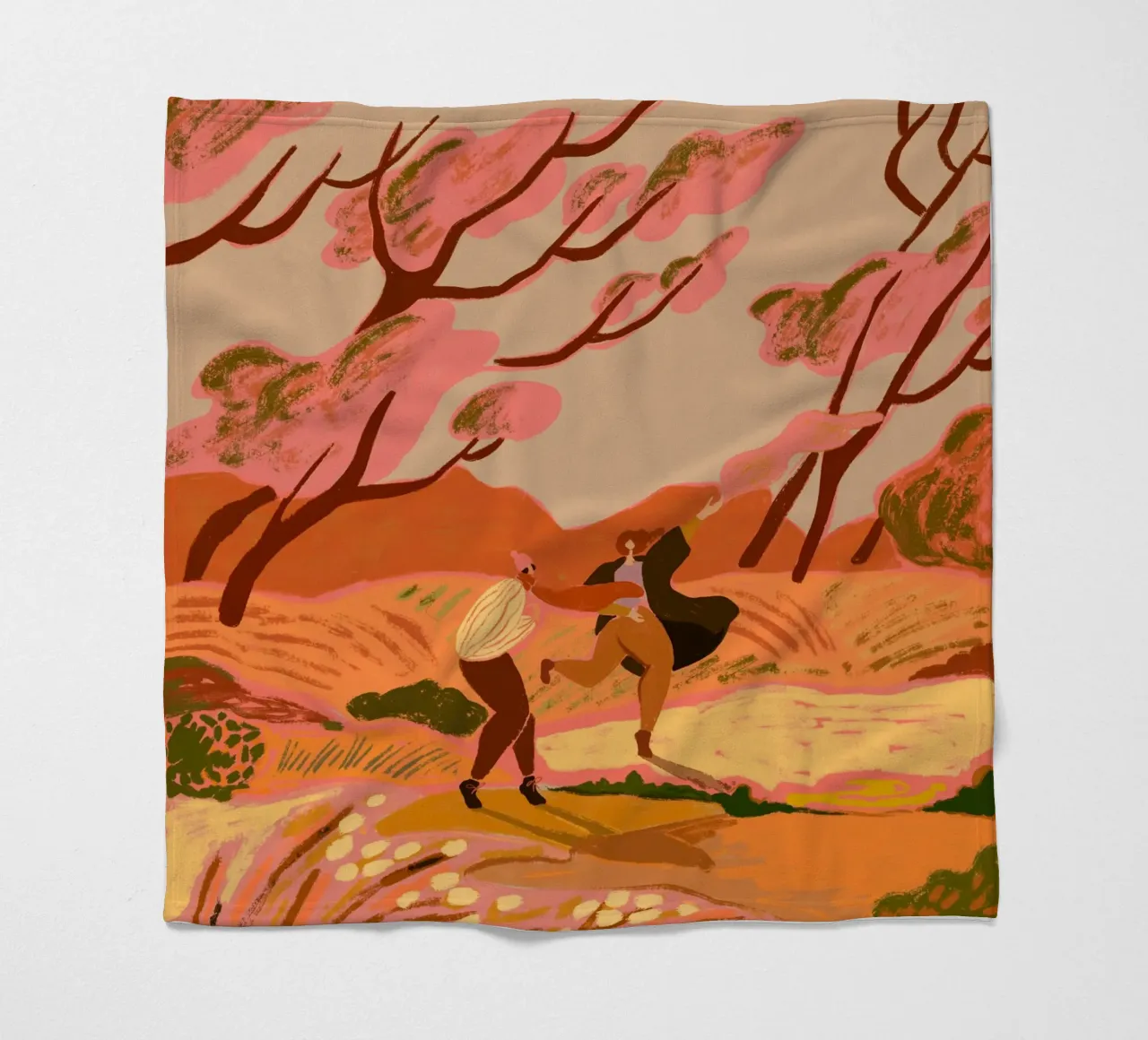 Novembre coperta in pile da Arty Guava