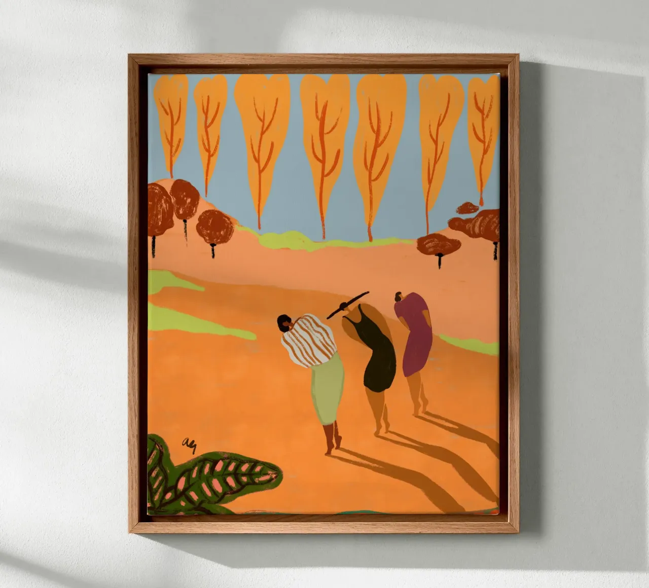 Three Sisters canvas by Arty Guava