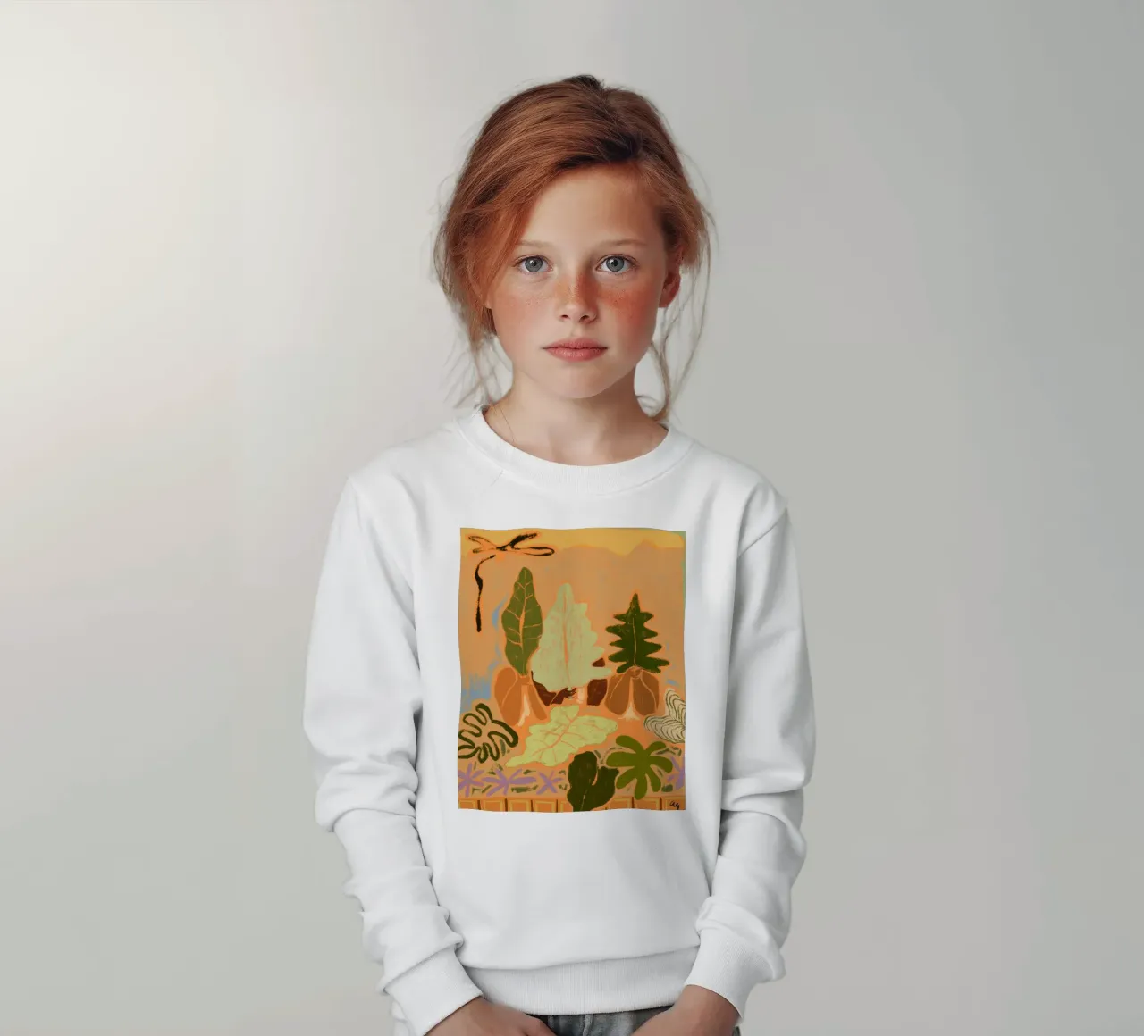Sway in the Breeze sudadera para niño de Arty Guava