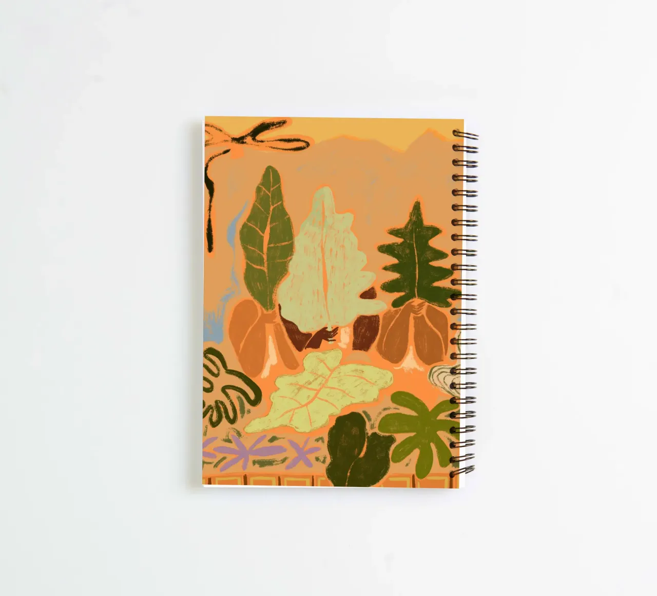 Sway in the Breeze spiral notebook by Arty Guava