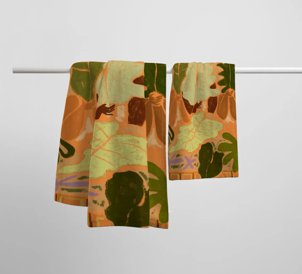 Sway in the Breeze toalla de baño de Arty Guava