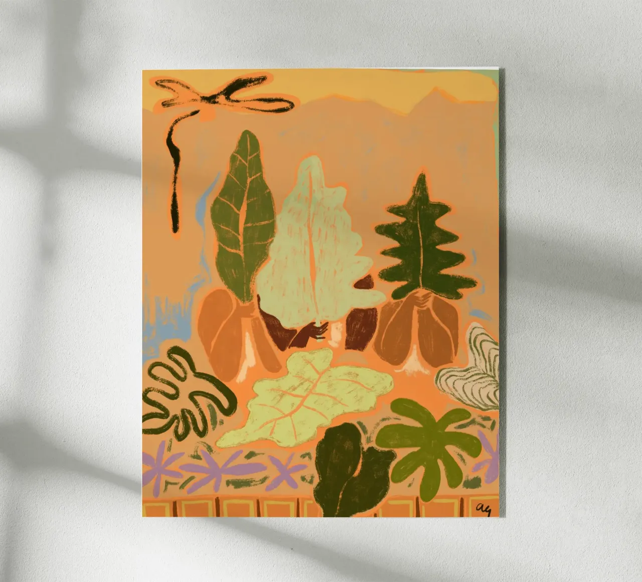 Sway in the Breeze metacrilato de Arty Guava