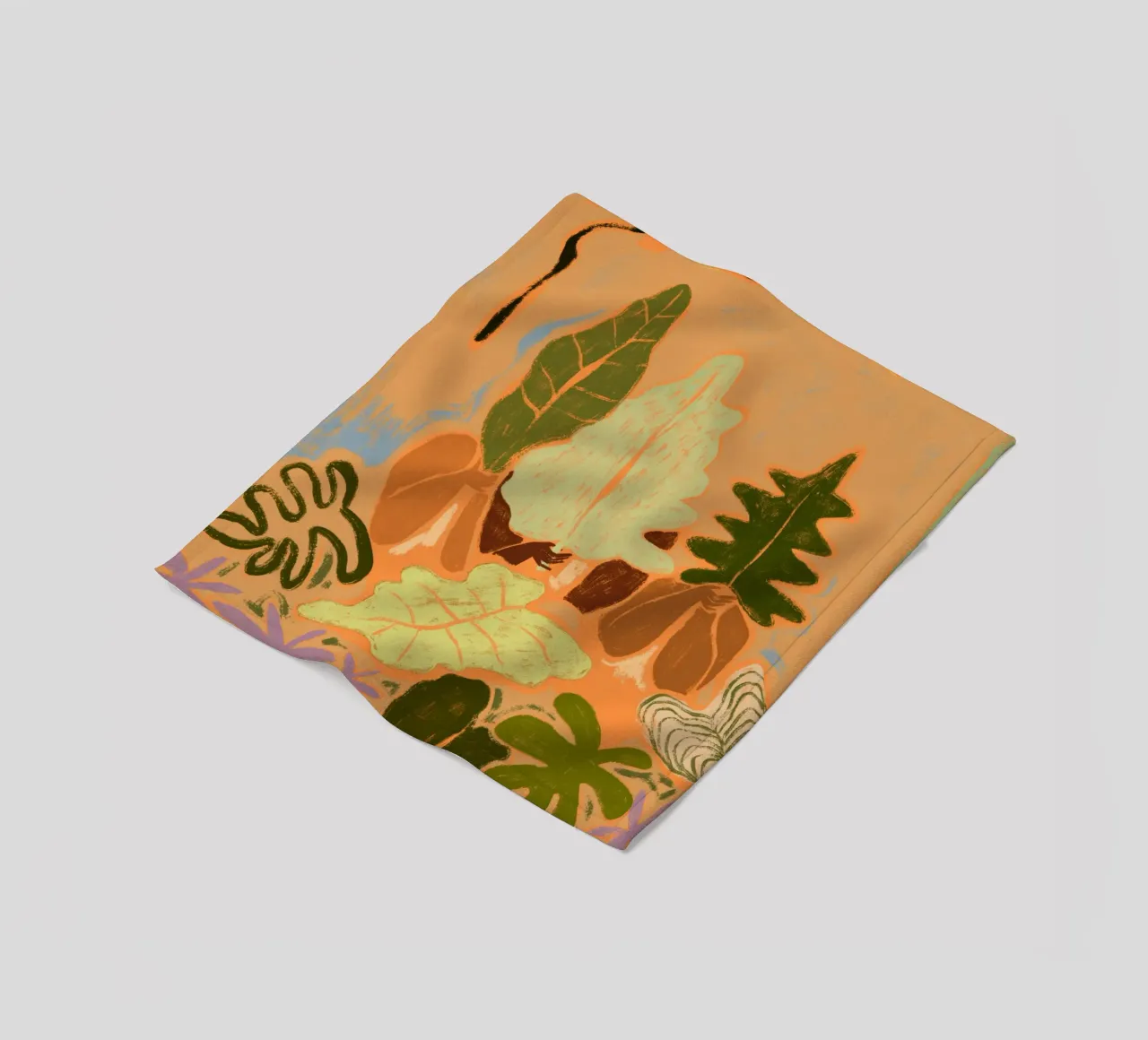 Sway in the Breeze Fleecedecke von Arty Guava