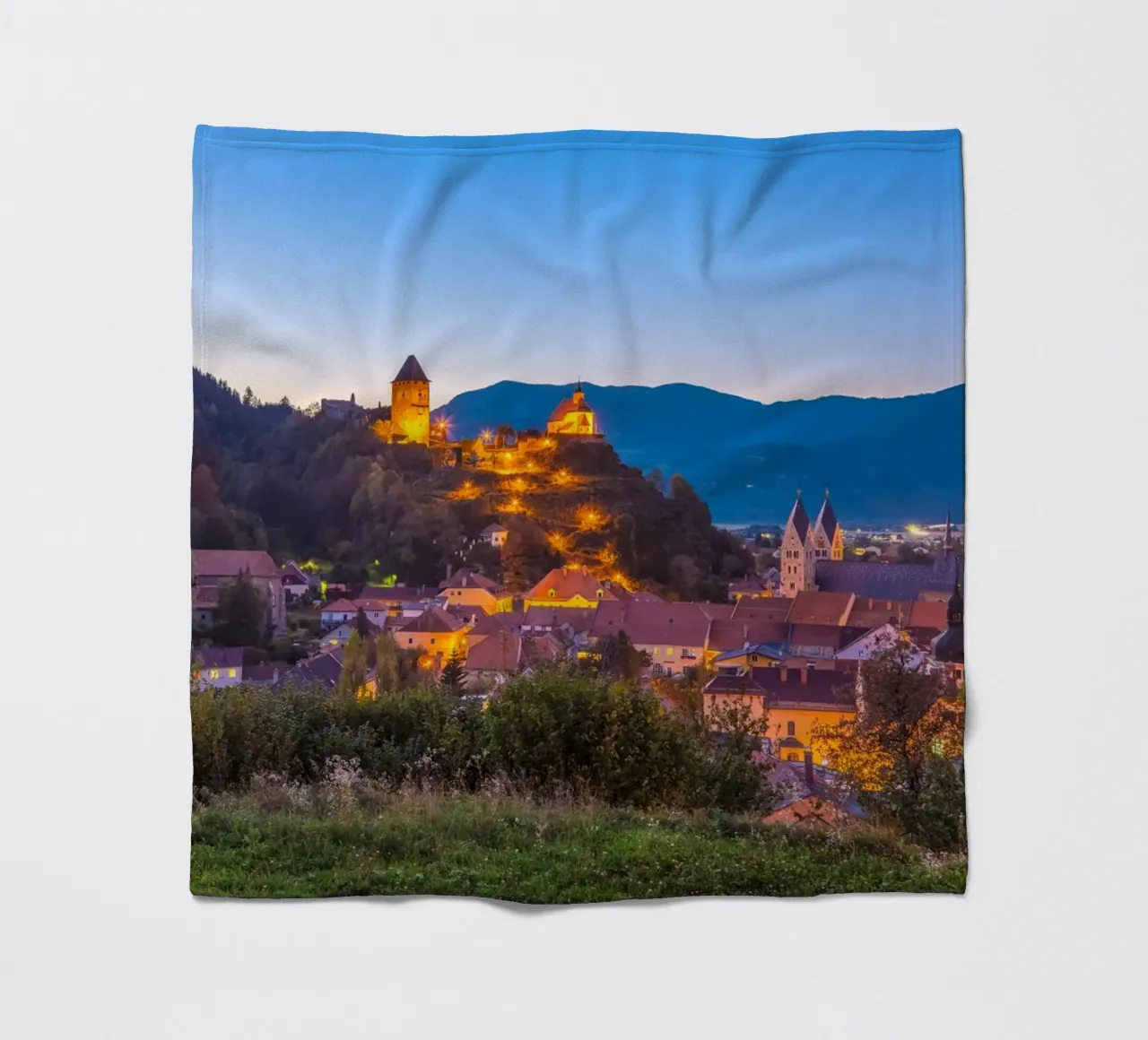 FRIESACH 02 coperta in pile da Tom Uhlenberg