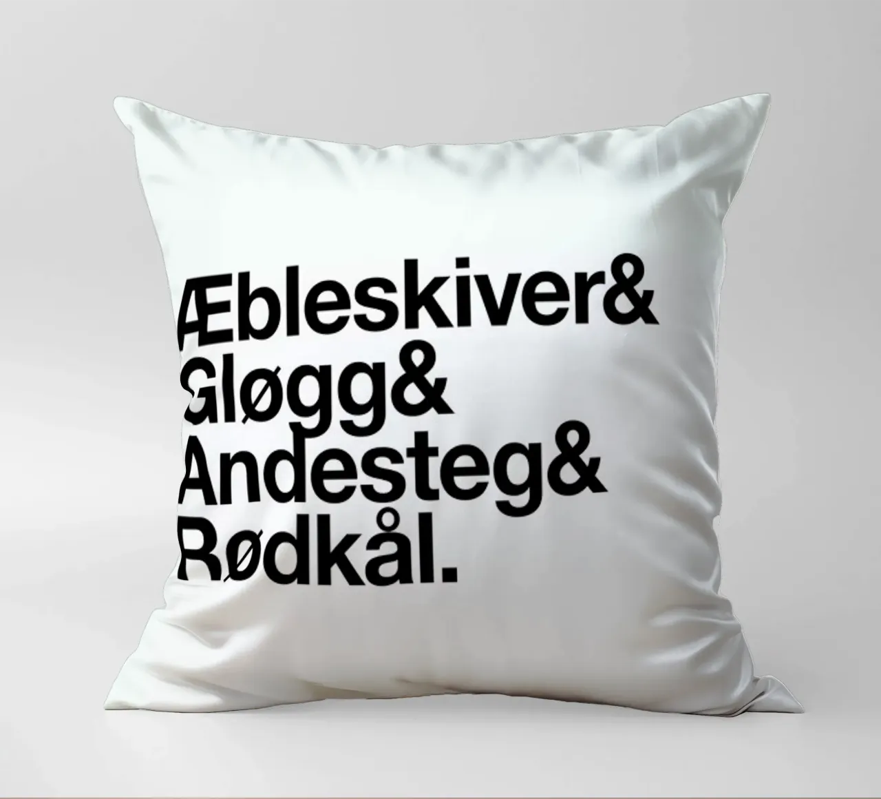 Æbleskiver & Rødkål cuscino da Studio One