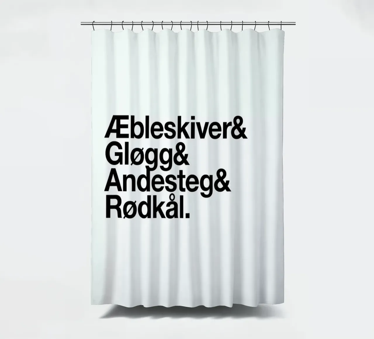 Æbleskiver & Rødkål tenda da doccia da Studio One