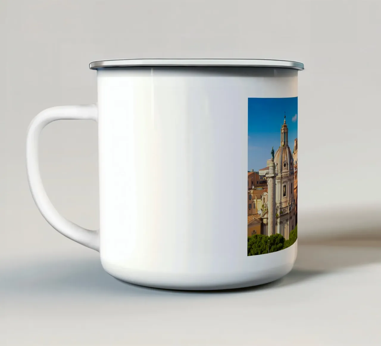 ROMA 02 tazza in smalto da Tom Uhlenberg