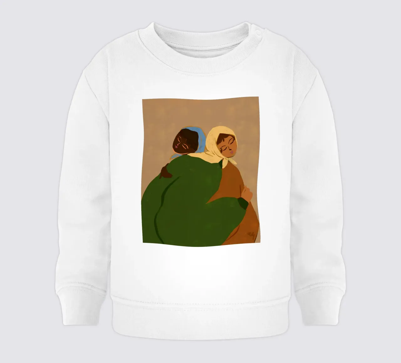 The Hug baby sweatshirt by Arty Guava