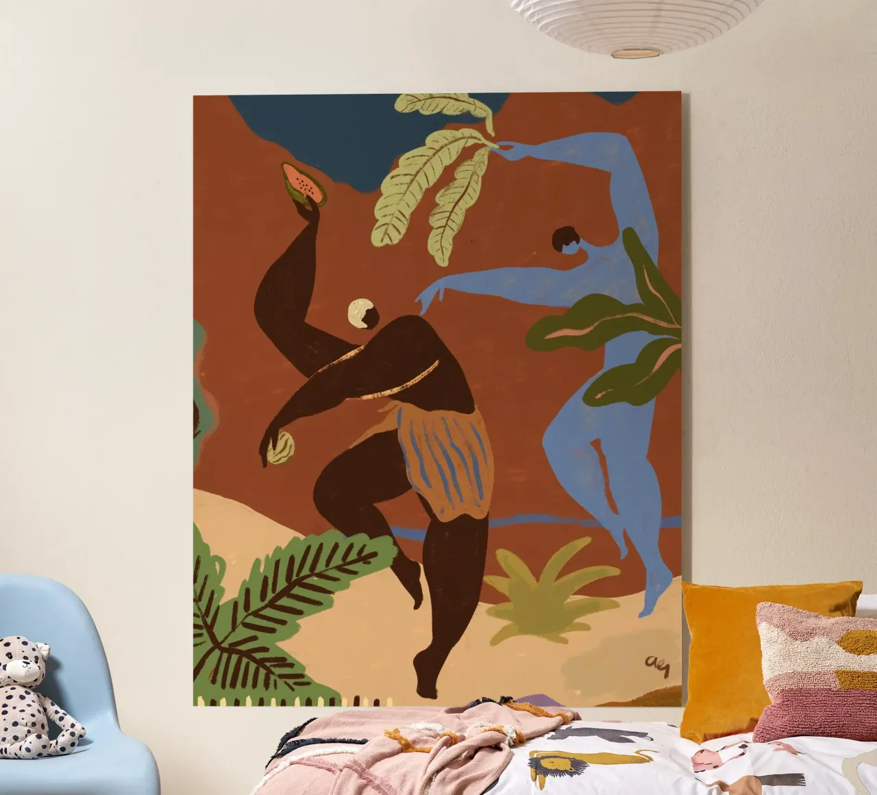 Ritmo selvaggio plexiglass da Arty Guava