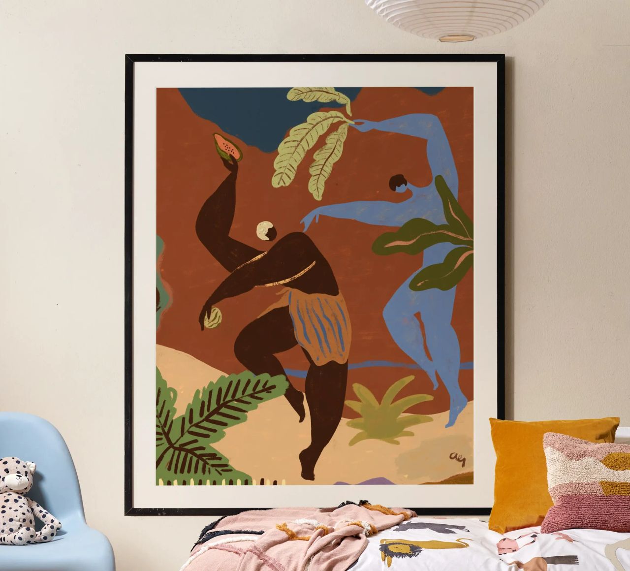 Rythme sauvage poster de Arty Guava