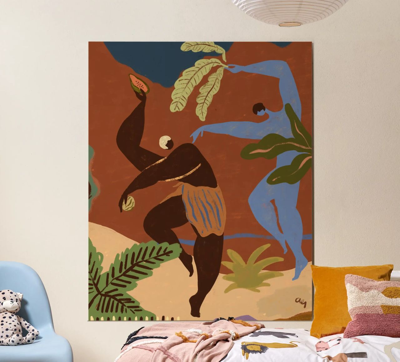 Rythme sauvage poster de Arty Guava