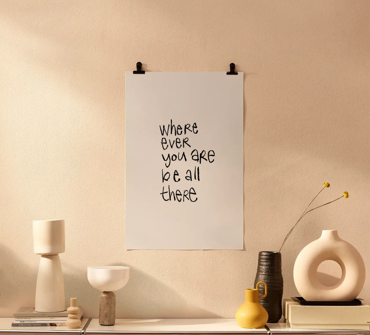 Where Ever poster da Brushmeetspaper