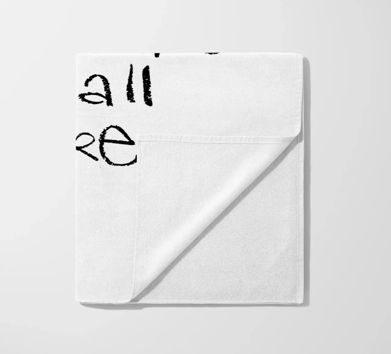 Where Ever telo mare da Brushmeetspaper