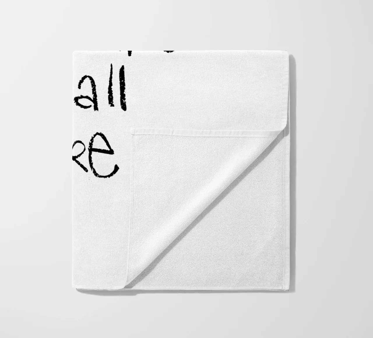 Where Ever telo mare da Brushmeetspaper