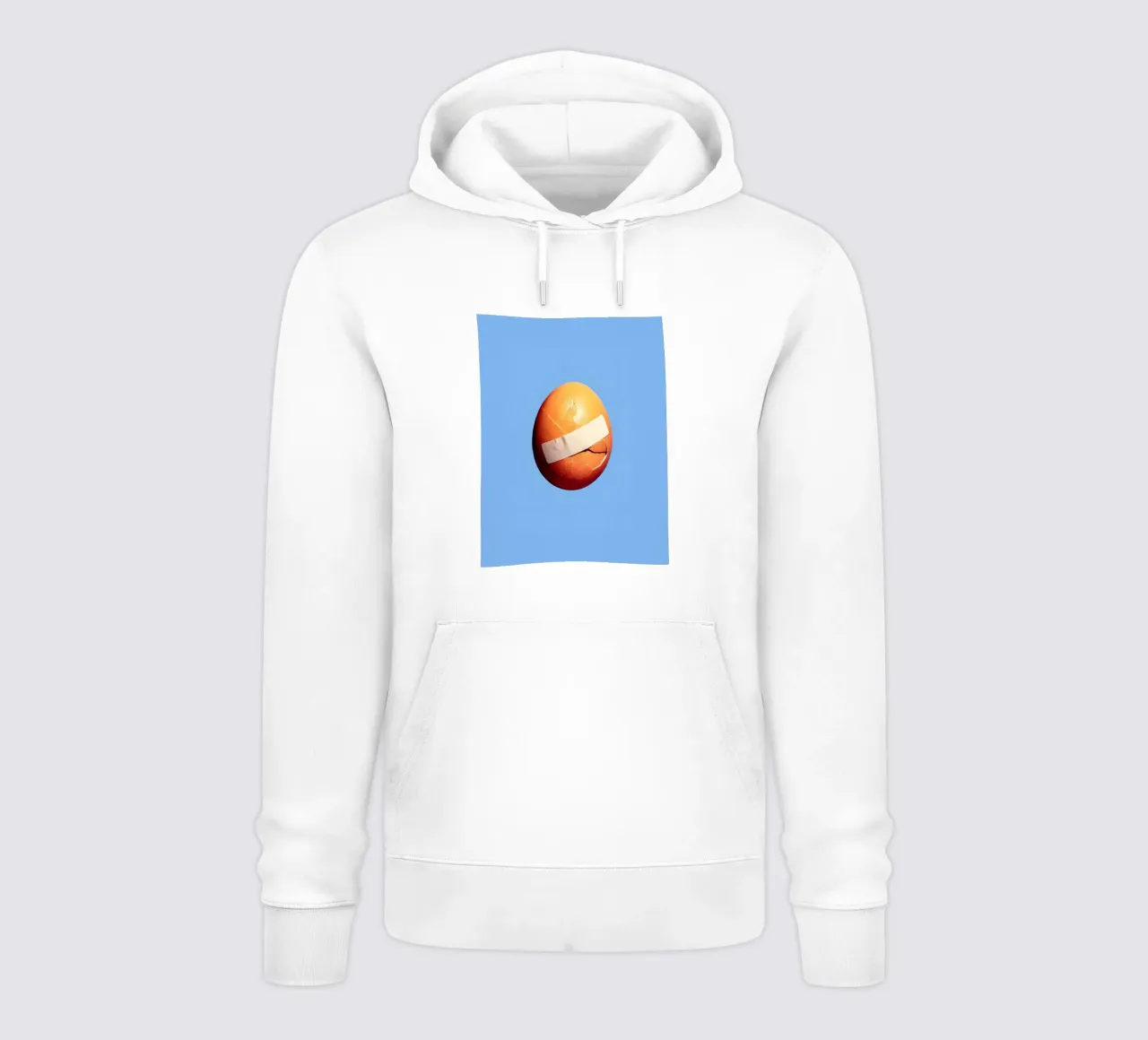 Cracked Eggshell - New Beginning felpa con cappuccio da Attaboy Dsgn