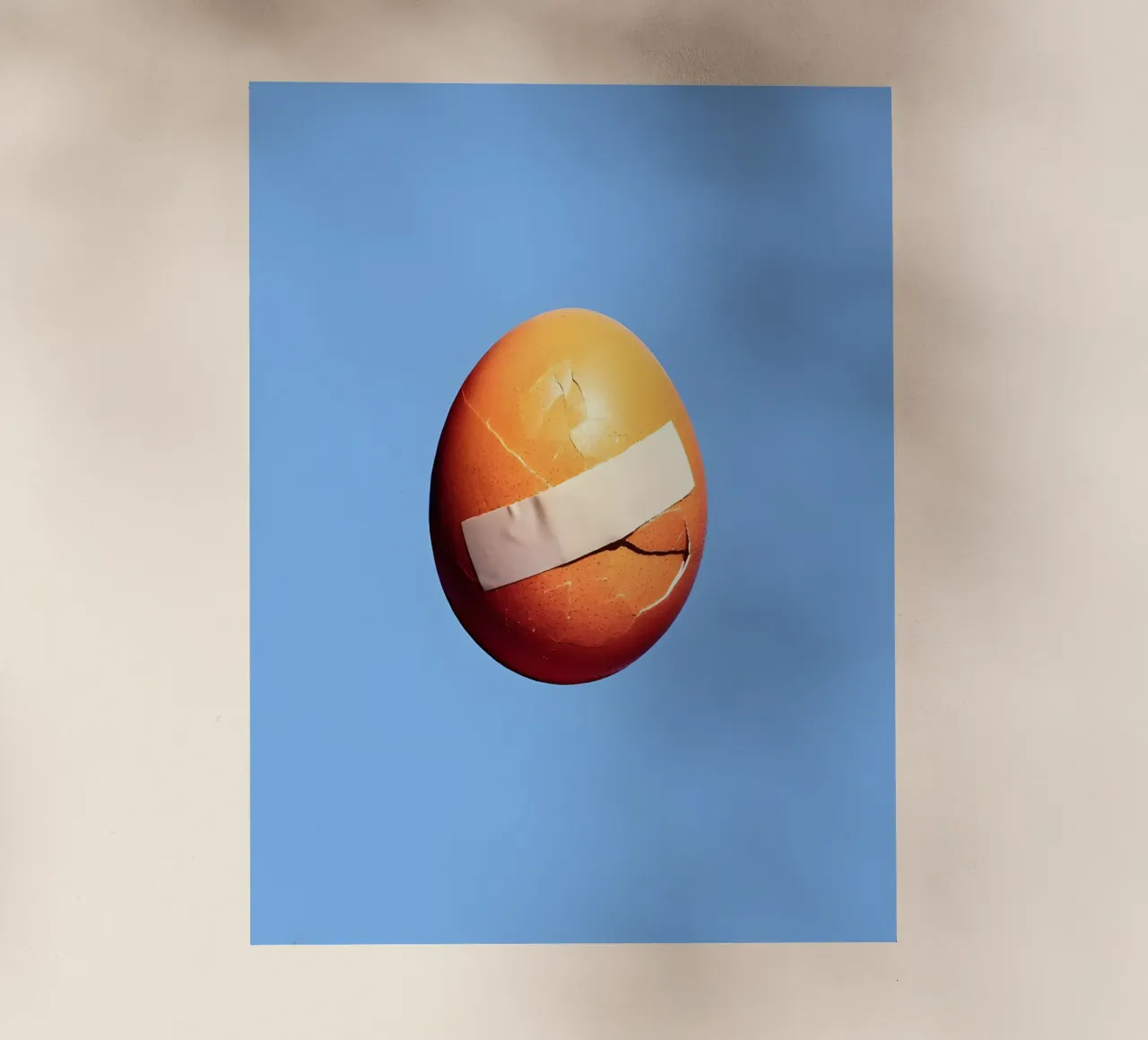 Cracked Eggshell - New Beginning pellicola backlit da Attaboy Dsgn