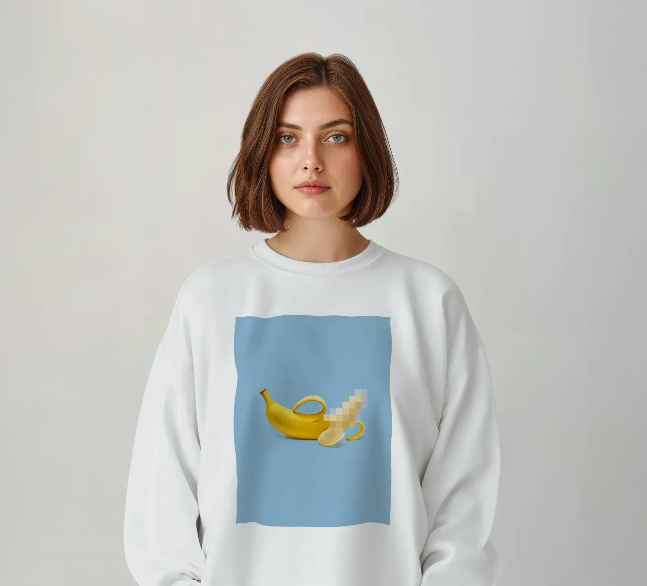 Explicit Banana felpa da Attaboy Dsgn