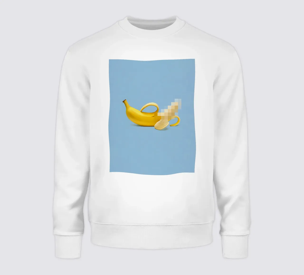 Explicit Banana felpa da Attaboy Dsgn