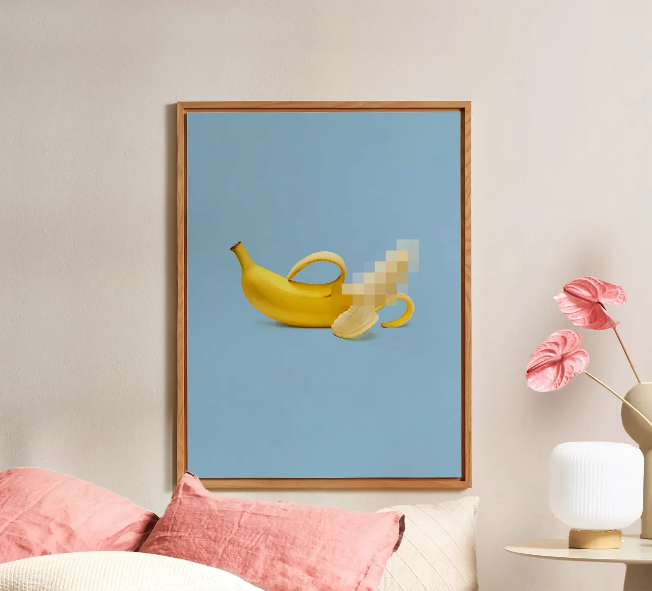 Explicit Banana alluminio dibond da Attaboy Dsgn