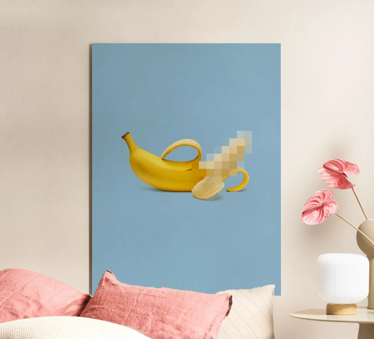 Explicit Banana alluminio dibond da Attaboy Dsgn