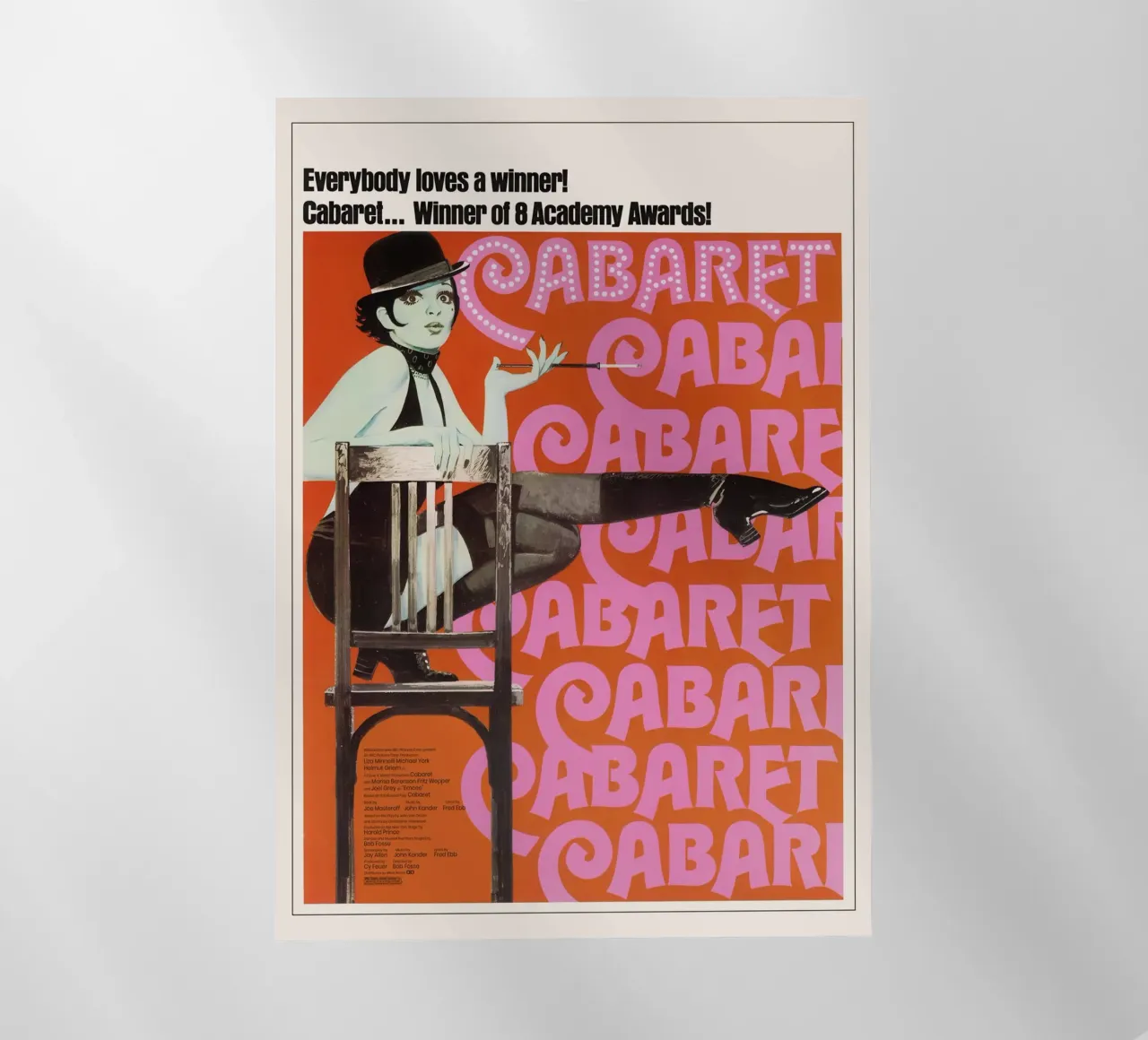 Cabaret (1972) Movie pellicola backlit da Attaboy Dsgn