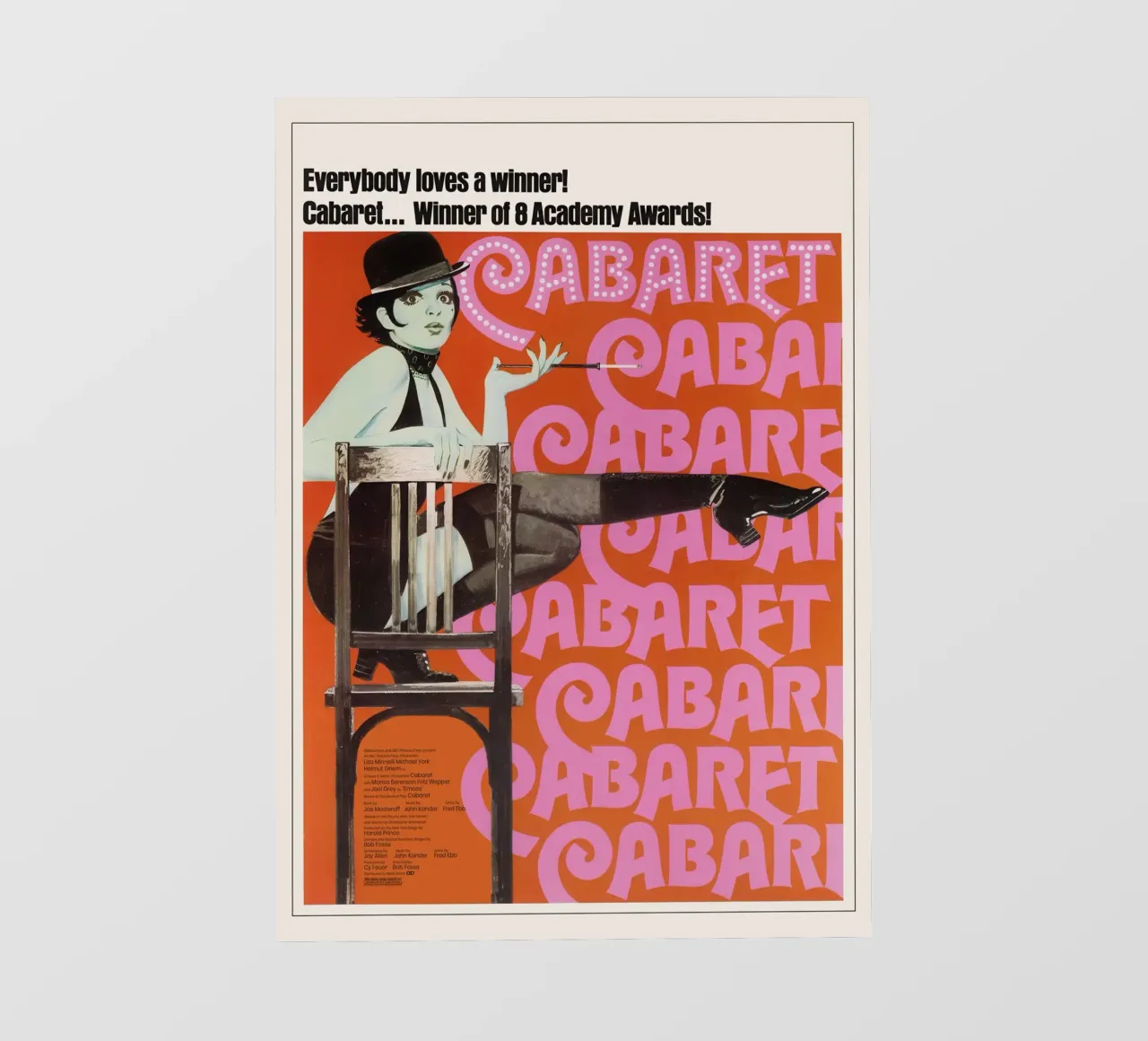 Cabaret (1972) Movie pellicola backlit da Attaboy Dsgn