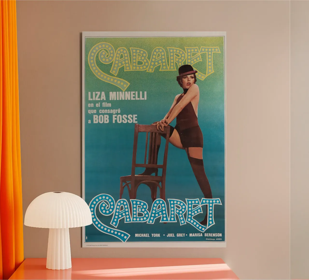 Cabaret Movie alluminio dibond da Attaboy Dsgn