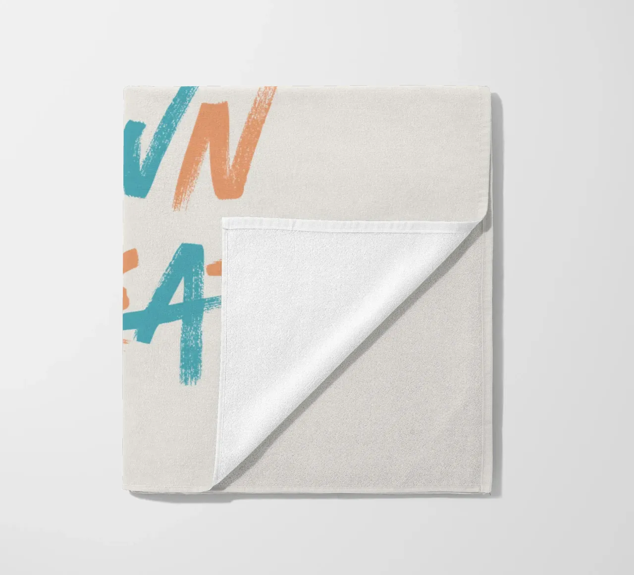 Move To Your Own Beat beach towel by Vintagrafica
