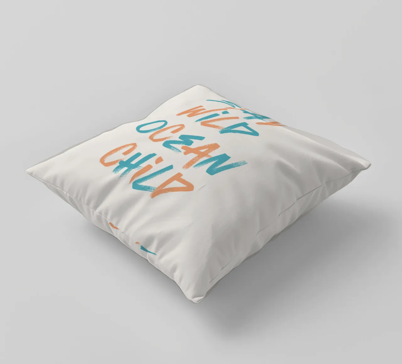 Stay Wild Ocean Child cuscino da Vintagrafica