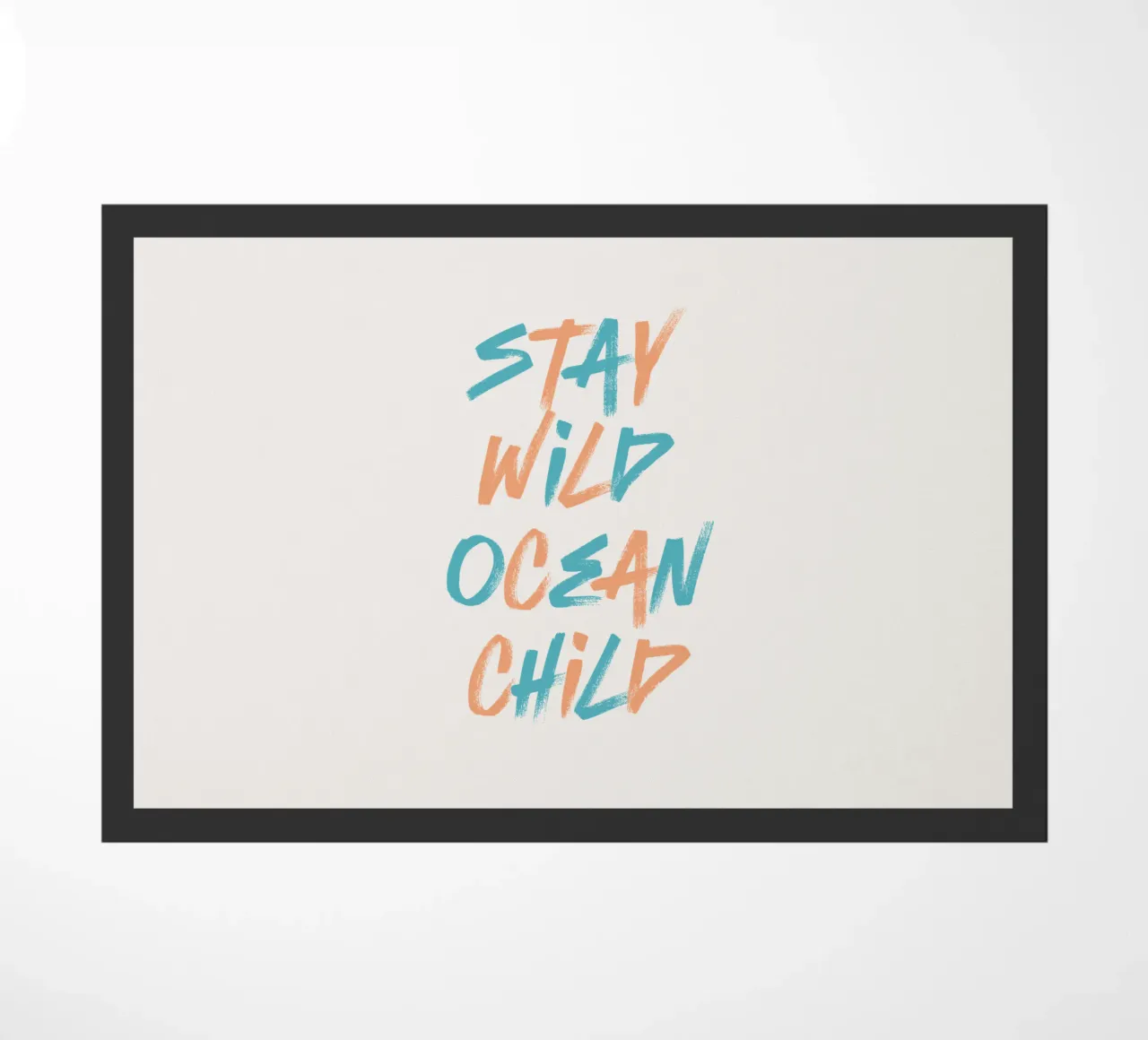 Stay Wild Ocean Child zerbino da Vintagrafica