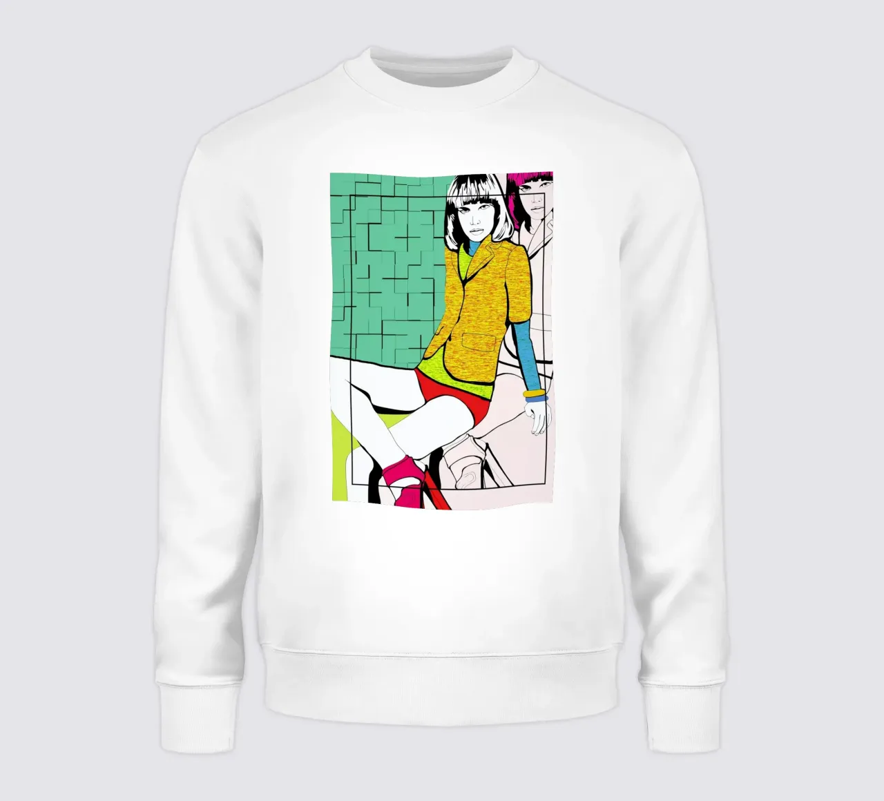 Pop 4 Sweatshirt von Marcell Naubert