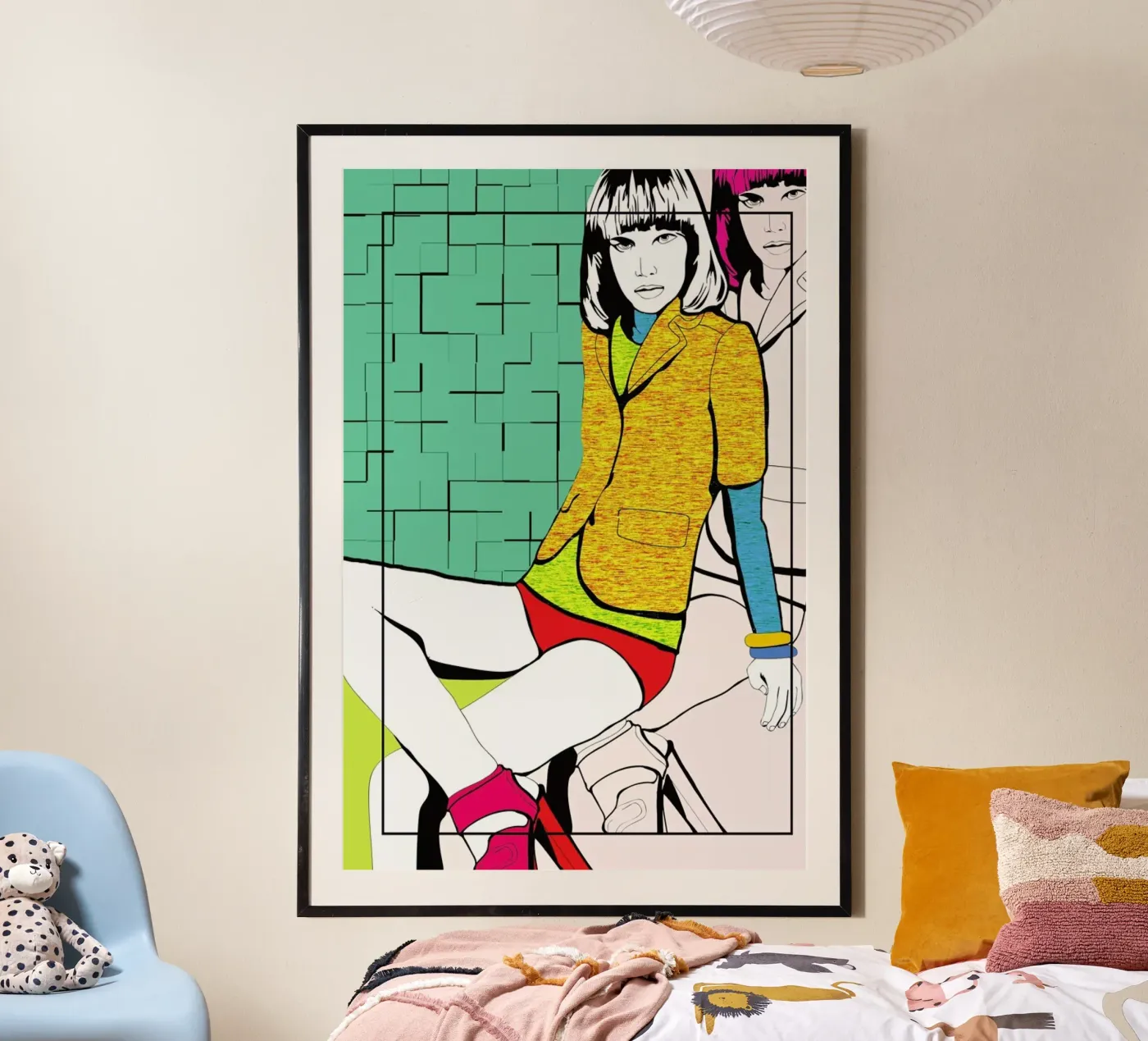 Pop 4 poster van Marcell Naubert