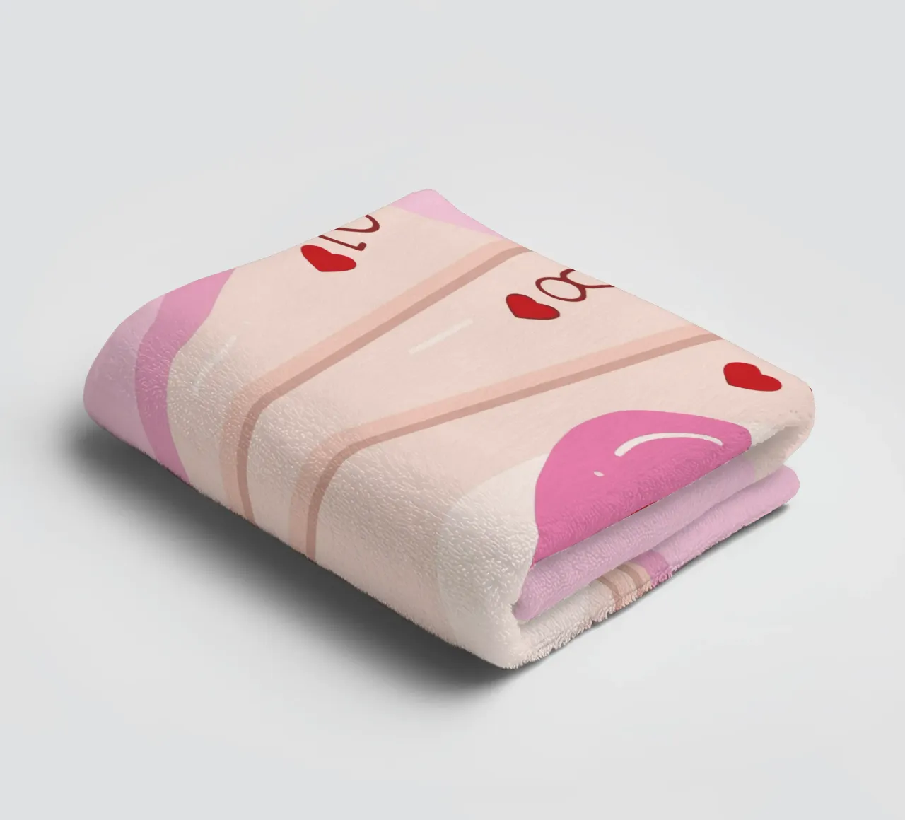 Amore a prima vista asciugamano da bagno da Studio Mooodz