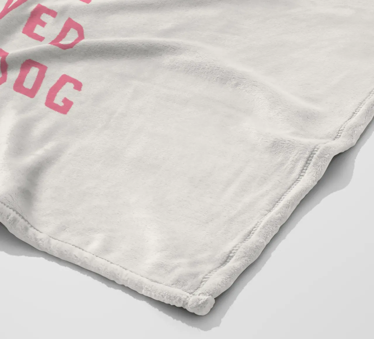 Tutti gli ospiti devono essere approvati dal cane coperta in pile da Vintagrafica