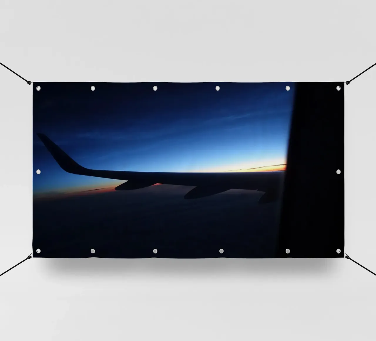 Sunset from the sky pvc cover by Massimo Frascogna