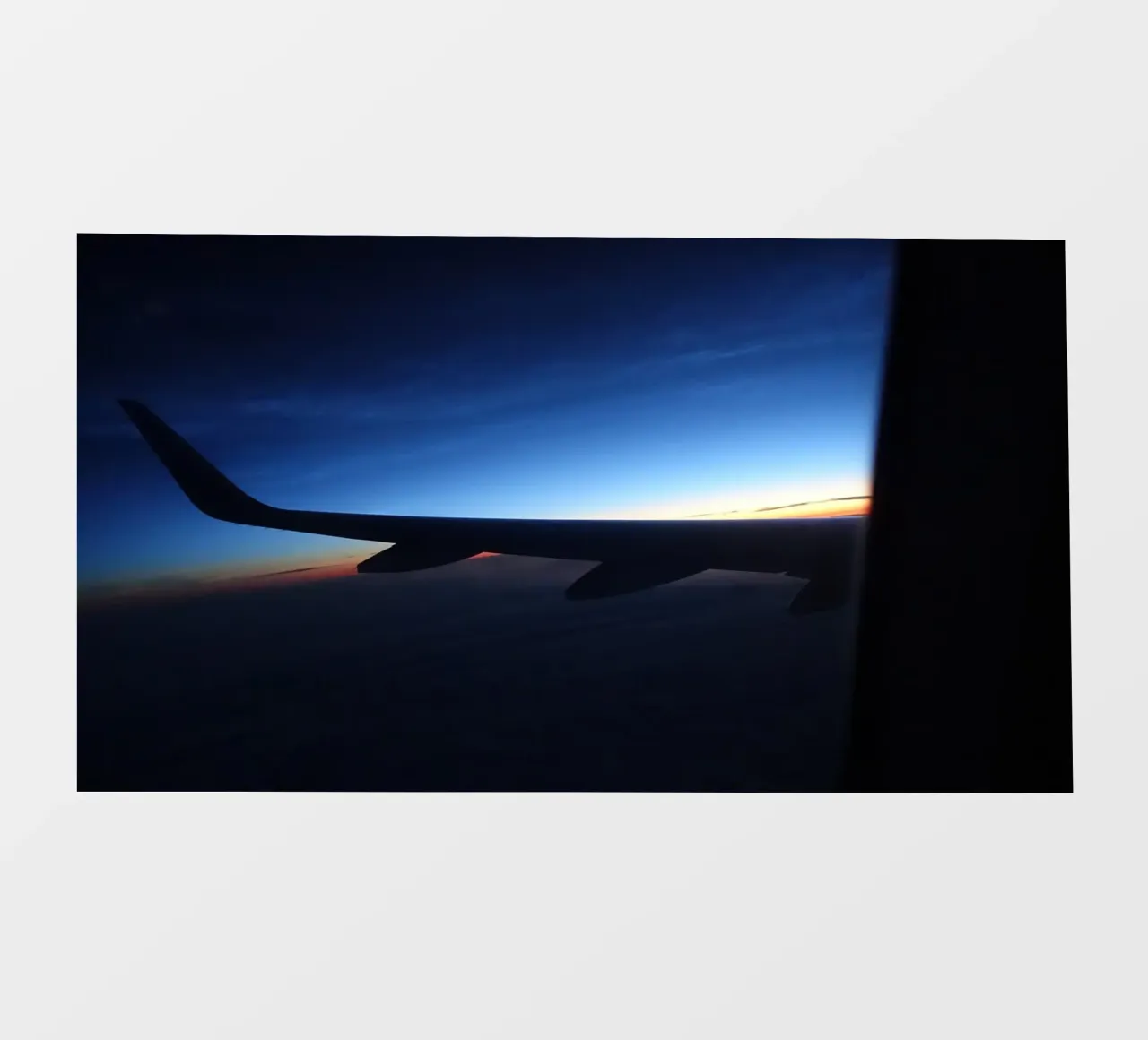 Sunset from the sky pvc cover by Massimo Frascogna