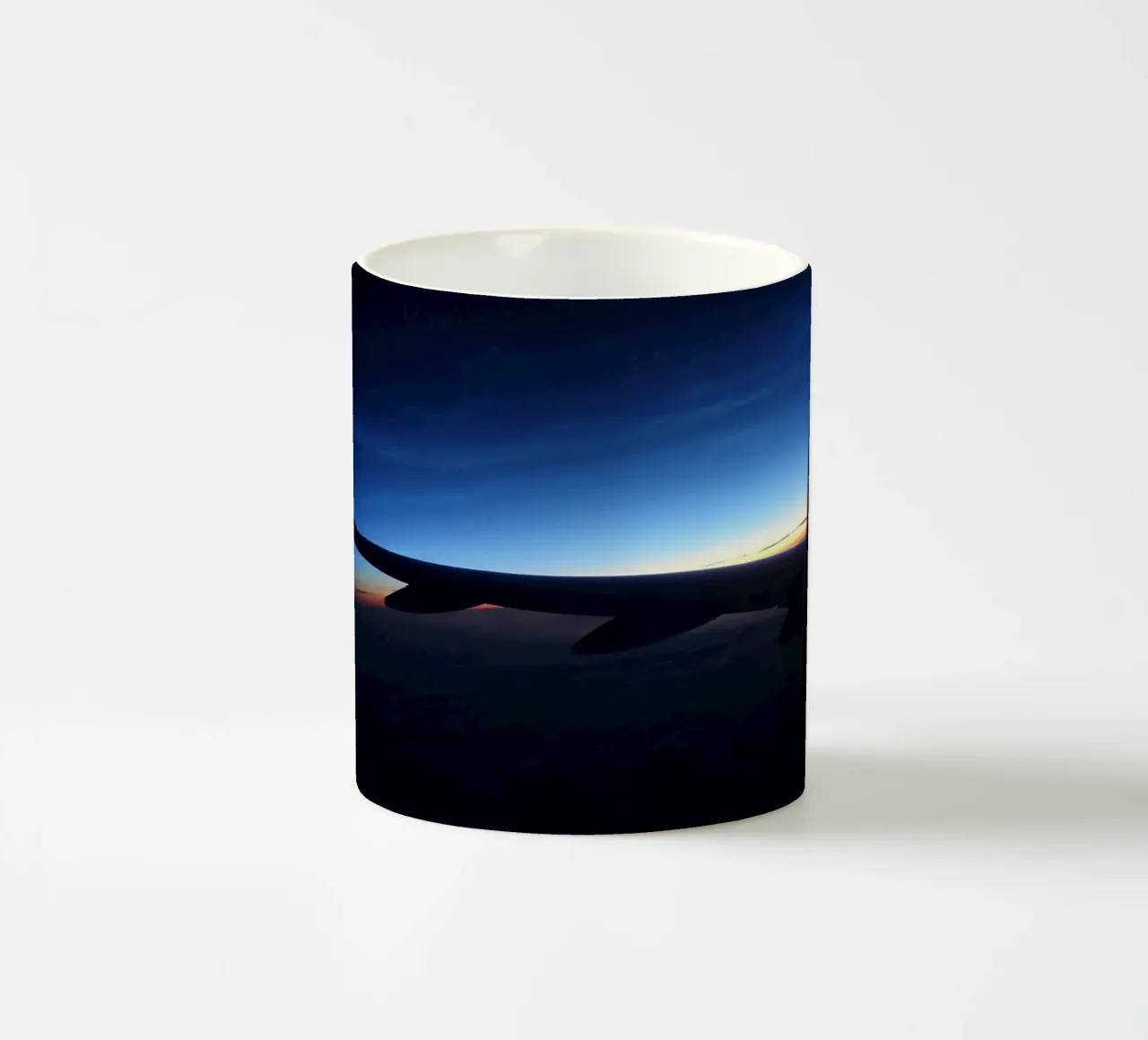 Tramonto dal cielo tazza in ceramica da Massimo Frascogna