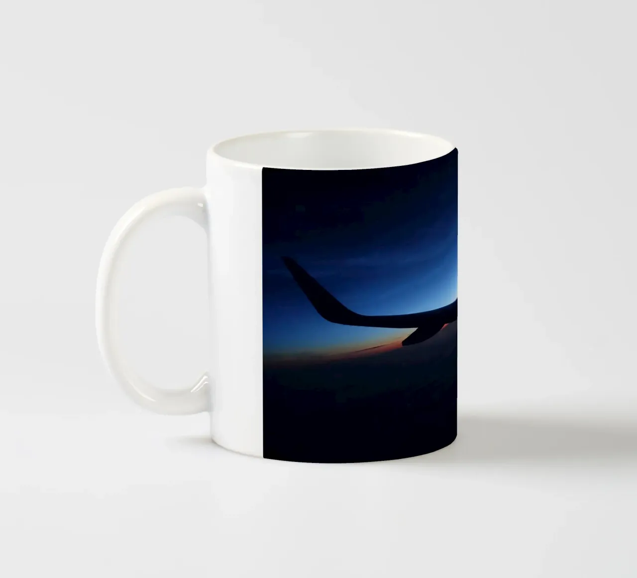 Tramonto dal cielo tazza in ceramica da Massimo Frascogna