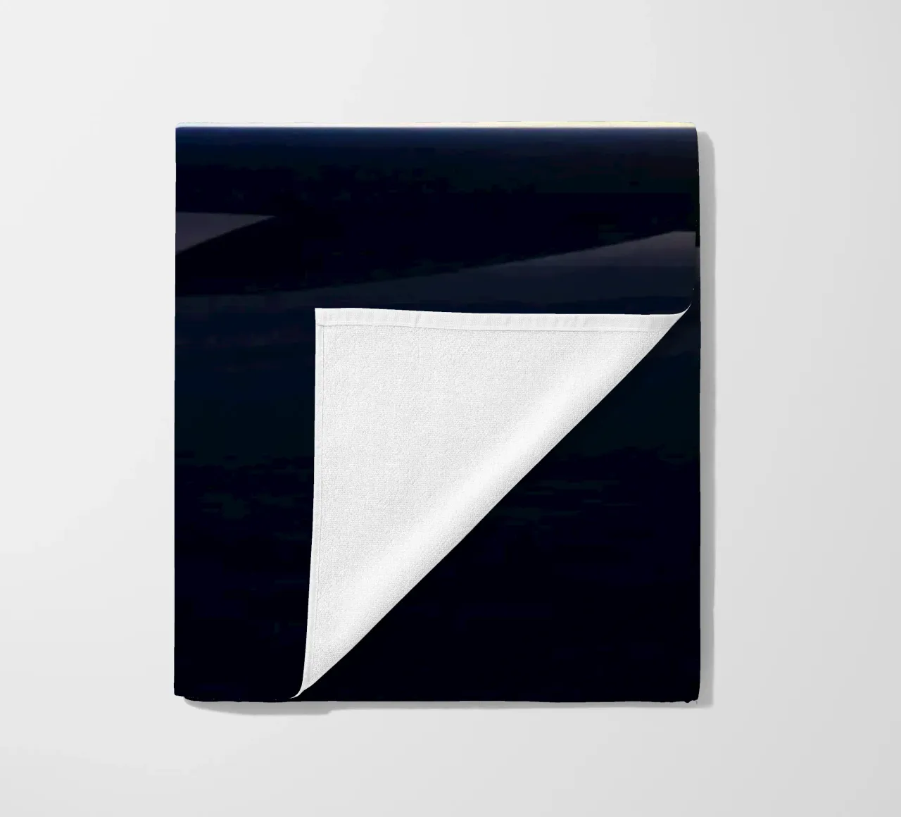 Sunset from the sky beach towel by Massimo Frascogna