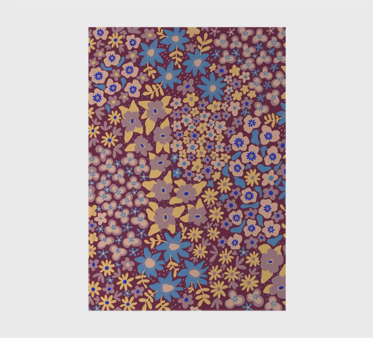 Spring meadow II notebook by GigiRosado